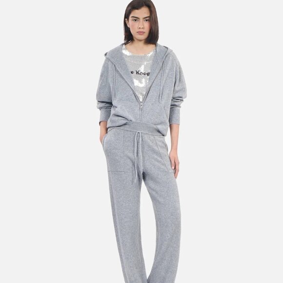 The Kooples Wool & Cashmere Blend Hoodie - Picture 1 of 10